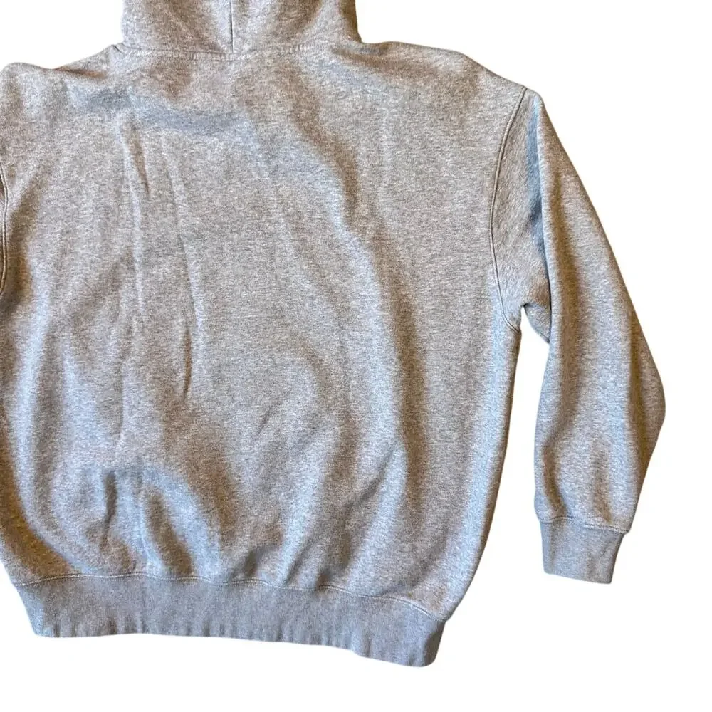 Vintage Y2K‎ Nike Center Swoosh Hoodie Gray Oversized Sweatshirt Men’s - Medium